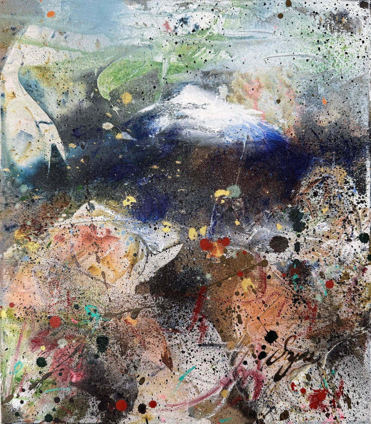 Snjóar í fjöll -SOLD