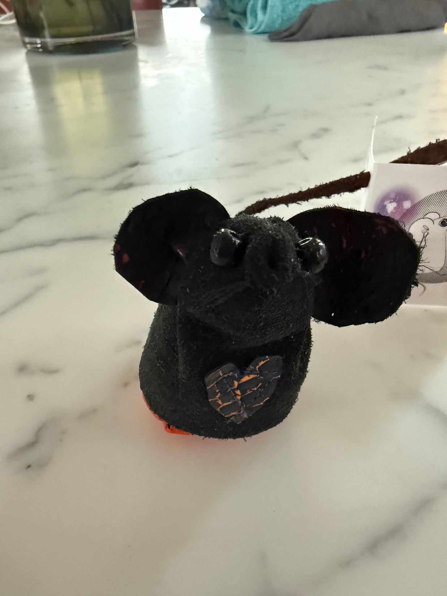 Svört mús - Black mouse